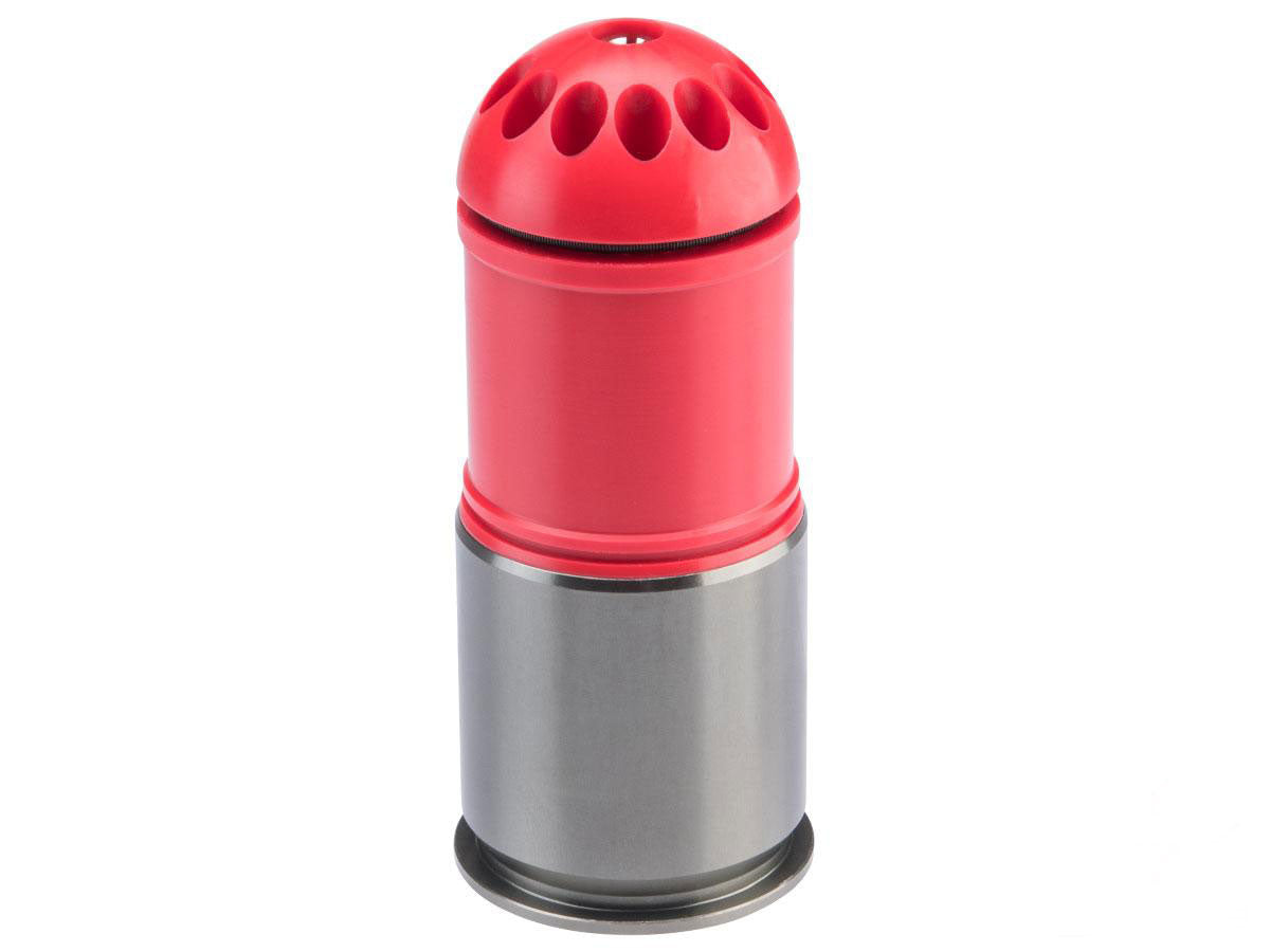 Avengers 120rd POM Airsoft Gas Powered Shell - Red