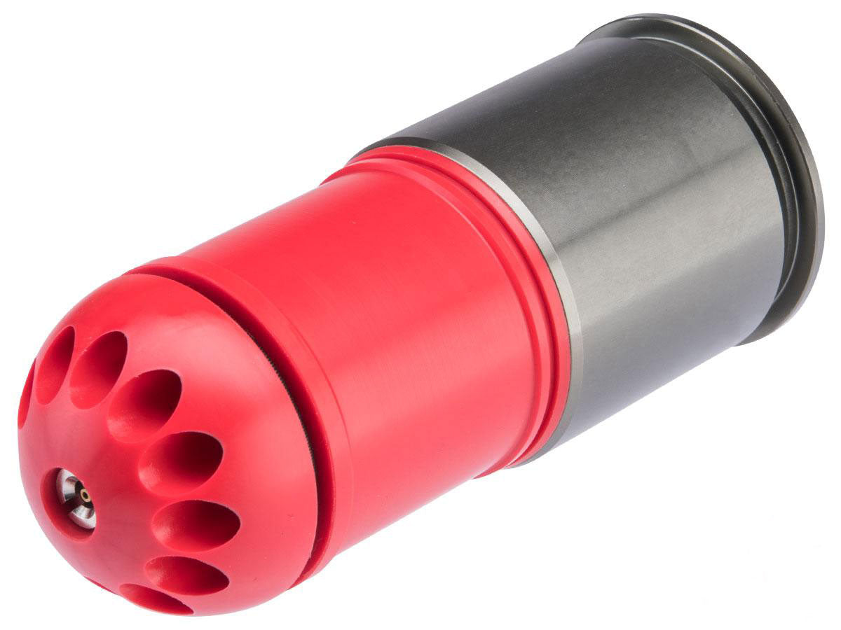 Avengers 120rd POM Airsoft Gas Powered Shell - Red