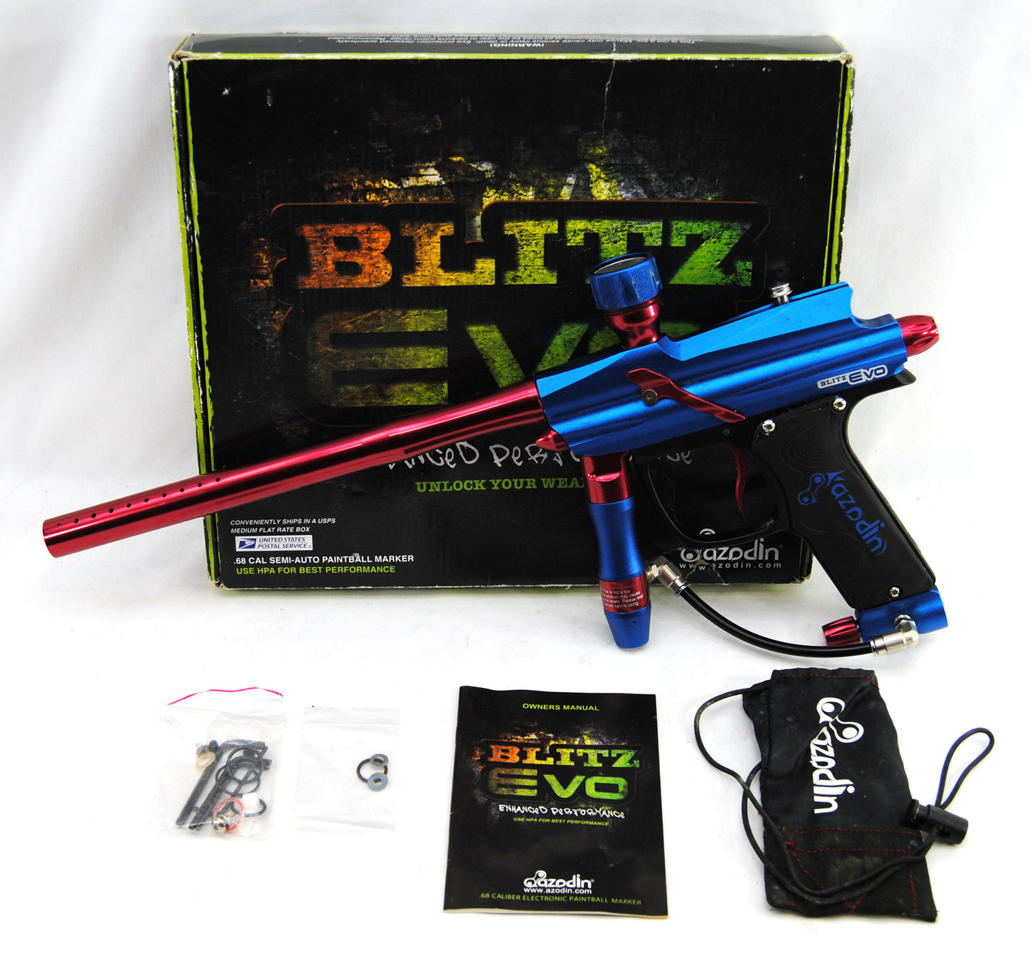 Used Azodin Blitz EVO - Blue/Red