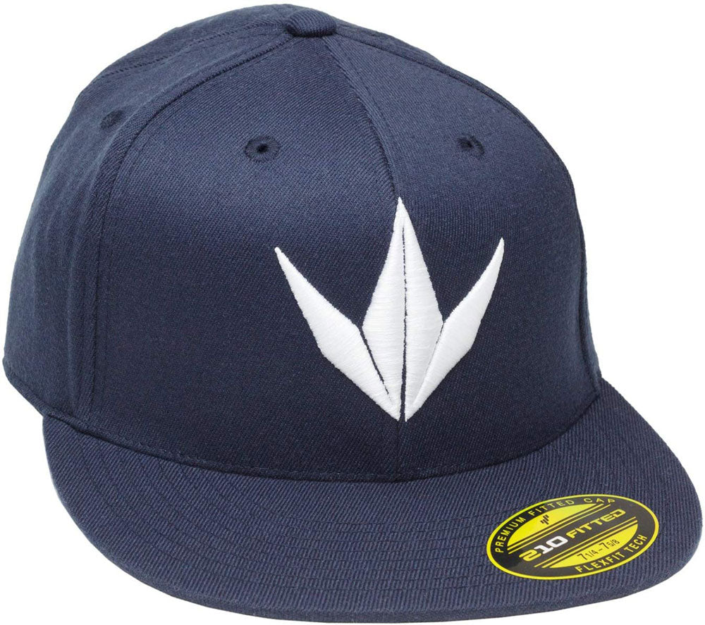 Bunker Kings Crown Flexfit 3D Hat Navy Blue/White - S/M - Bunker Kings