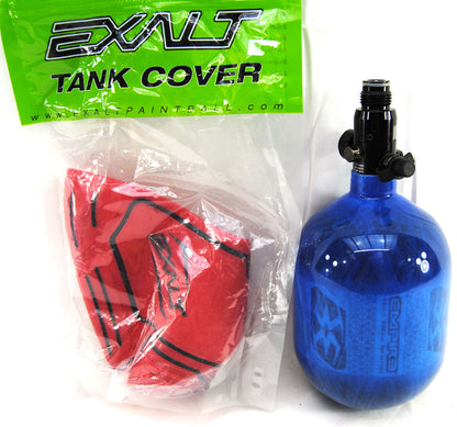 Empire Basics Carbon Fiber 48ci / 4500psi tank BLUE w/ Exalt tank cover - Empire