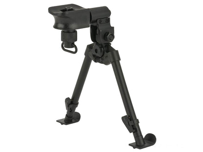 AGM Samurai V-Grooved Multi-Purpose Steel Bipod - Evike