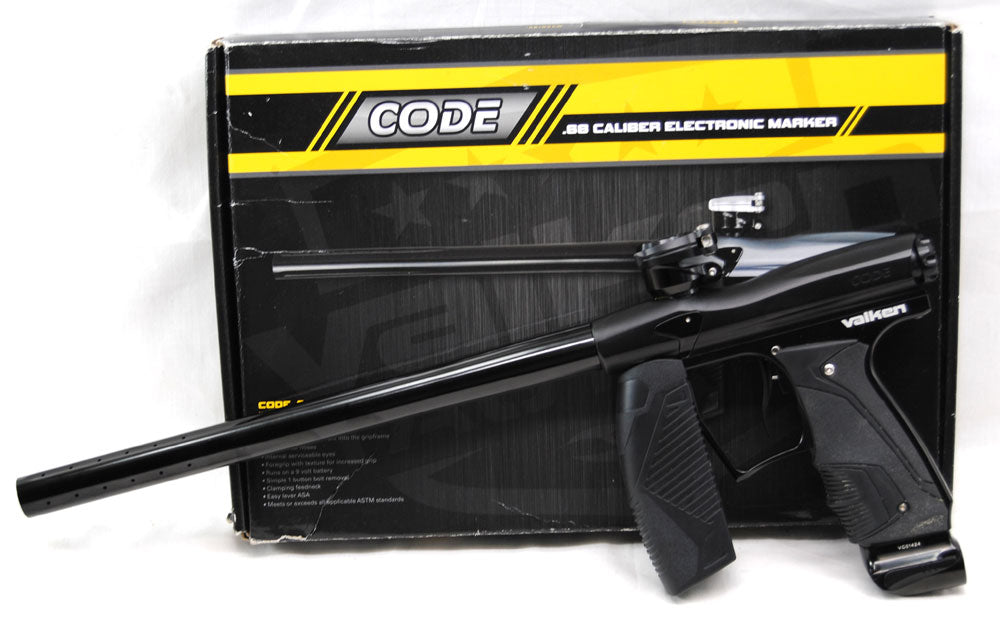 Used Valken Code - Black - Valken Paintball