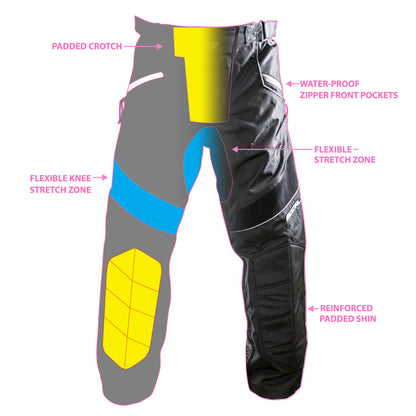 Social Paintball Grit V3 Pants - Skeleton Bones