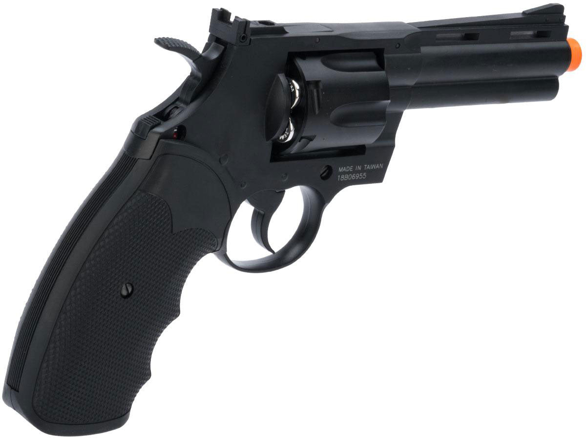 Colt Python Full Metal .357 Magnum High Power Airsoft CO2 Revolver by Cybergun - Length: 4"