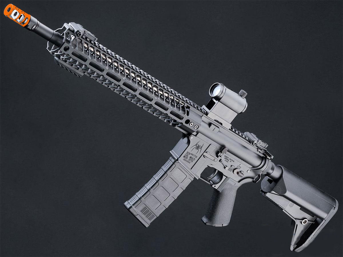 EMG Spike's Tactical Licensed AEG AR Parallel Airsoft Carbine Rifle - 400 FPS