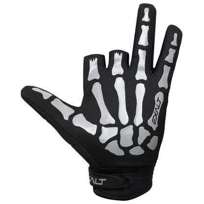 Exalt Death Grip Gloves Black/Gray - Small - Exalt