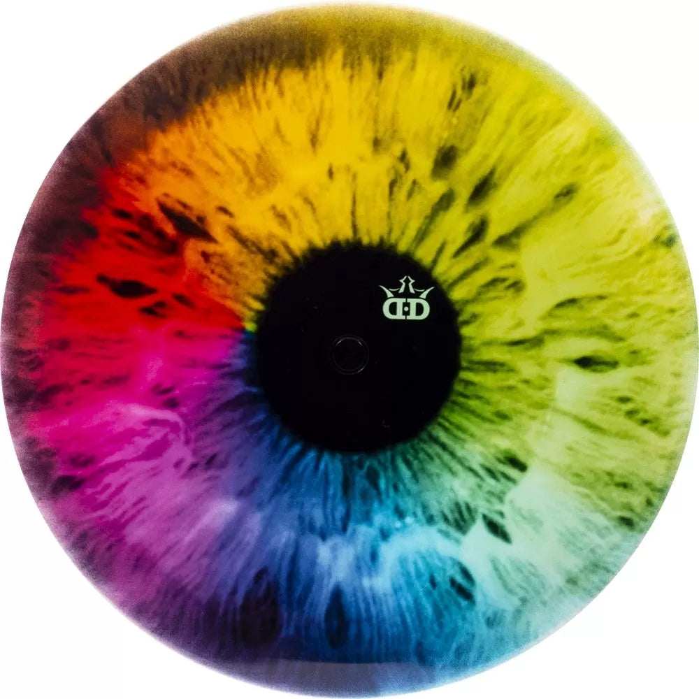 Dynamic Discs Fuzion EMAC Truth DyeMax Colorful Eyeball Disc