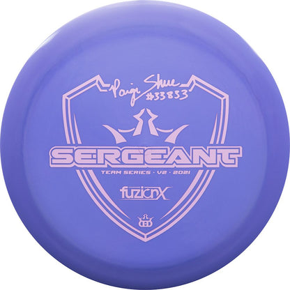 Dynamic Discs Fuzion-X Sergeant Paige Shue 2021 Disc