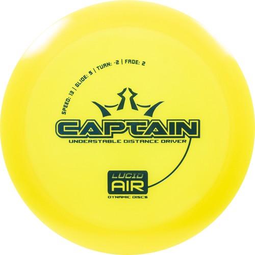 Dynamic Discs Lucid Air Captain Disc - Dynamic Discs