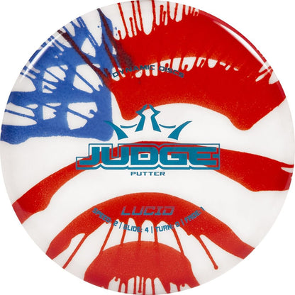 Dynamic Discs Lucid Judge MyDye American Flag Disc