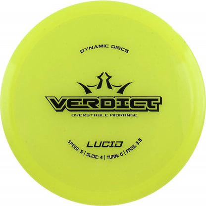 Dynamic Discs Lucid Verdict Disc - Dynamic Discs