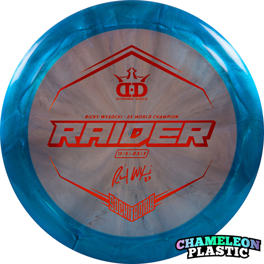 Dynamic Discs Lucid-X Chameleon Raider Disc - Ricky Wysocki 2022 Team Series