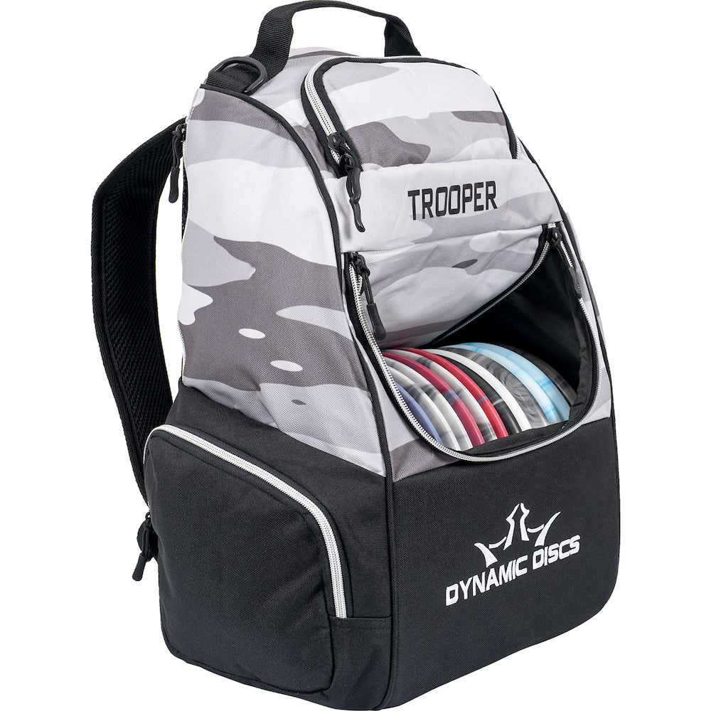 Dynamic Discs Trooper Disc Golf Bag - Arctic Camo - Dynamic Discs