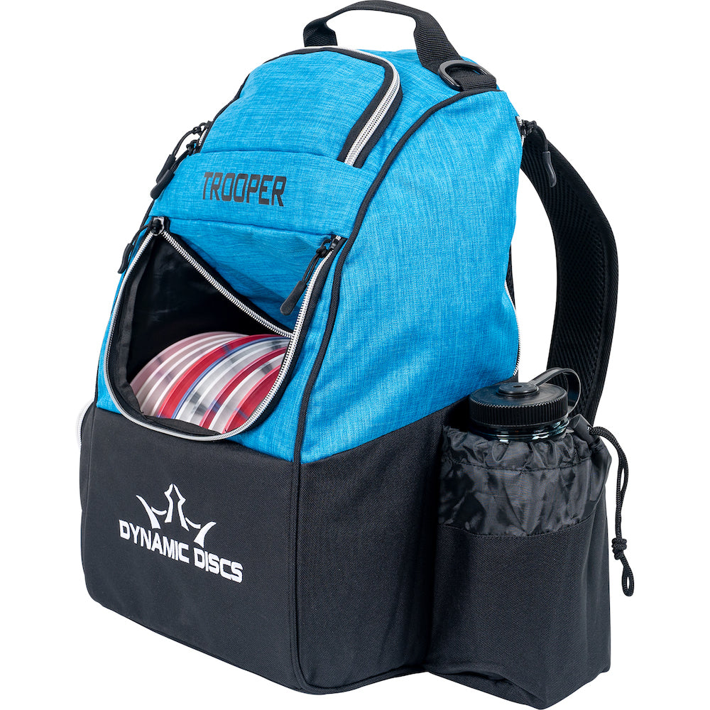 Dynamic Discs Trooper Disc Golf Bag - Heather Blue - Dynamic Discs
