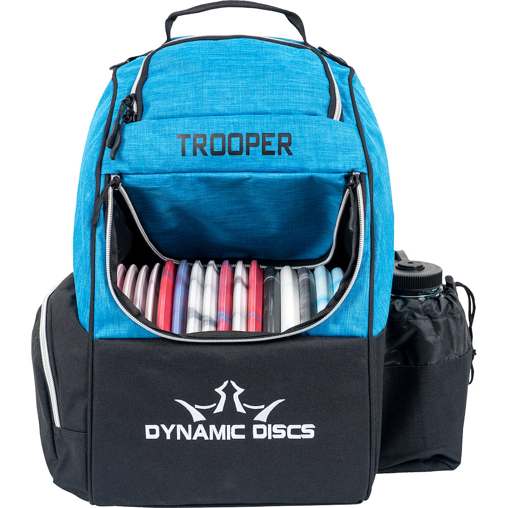 Dynamic Discs Trooper Disc Golf Bag - Heather Blue - Dynamic Discs