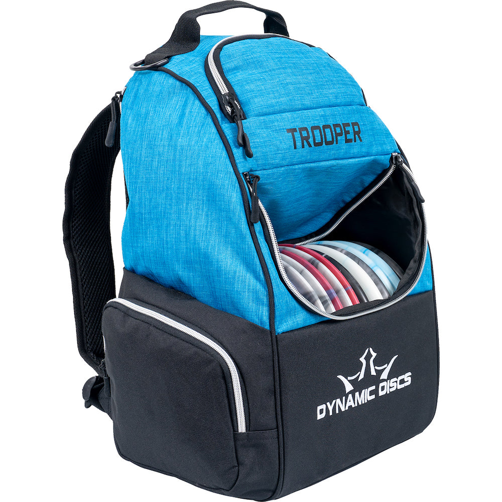 Dynamic Discs Trooper Disc Golf Bag - Heather Blue - Dynamic Discs