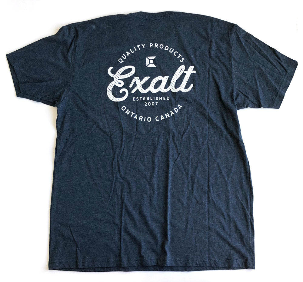 Exalt Paintball Ontario Tee Navy Blue T-Shirt - XL - Exalt