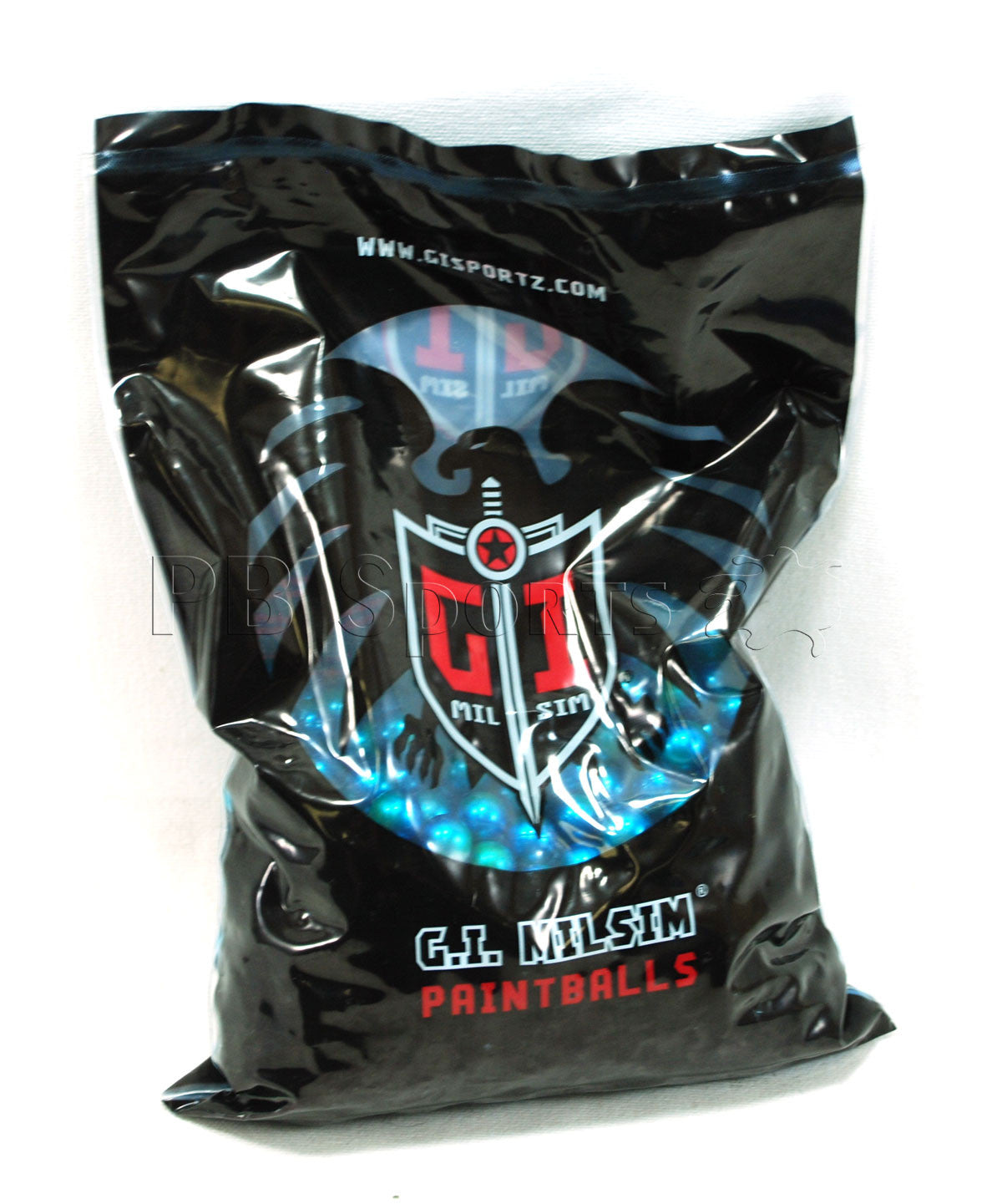 GI Milsim 4 star .50 cal paintballs 500 rounds - G.I. Sportz