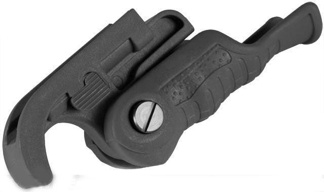 Avengers Airsoft Tactical Ergonomic Folding Vertical Support Grip for RIS - Black - Evike
