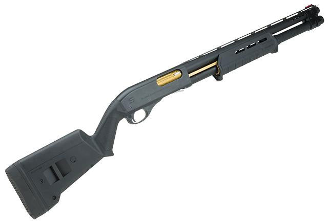 EMG Salient Arms Licensed M870 MKII Airsoft Training Shotgun - Magpul - Black
