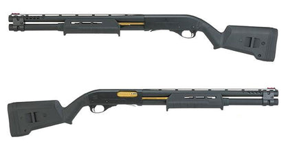 EMG Salient Arms Licensed M870 MKII Airsoft Training Shotgun - Magpul - Black