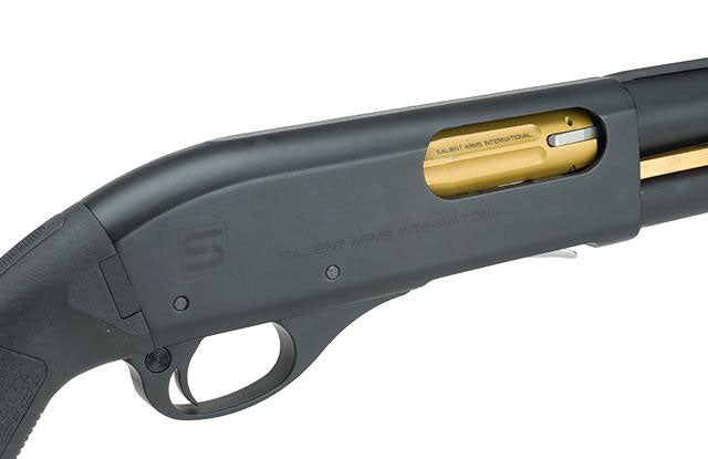 EMG Salient Arms Licensed M870 MKII Airsoft Training Shotgun - Magpul - Black