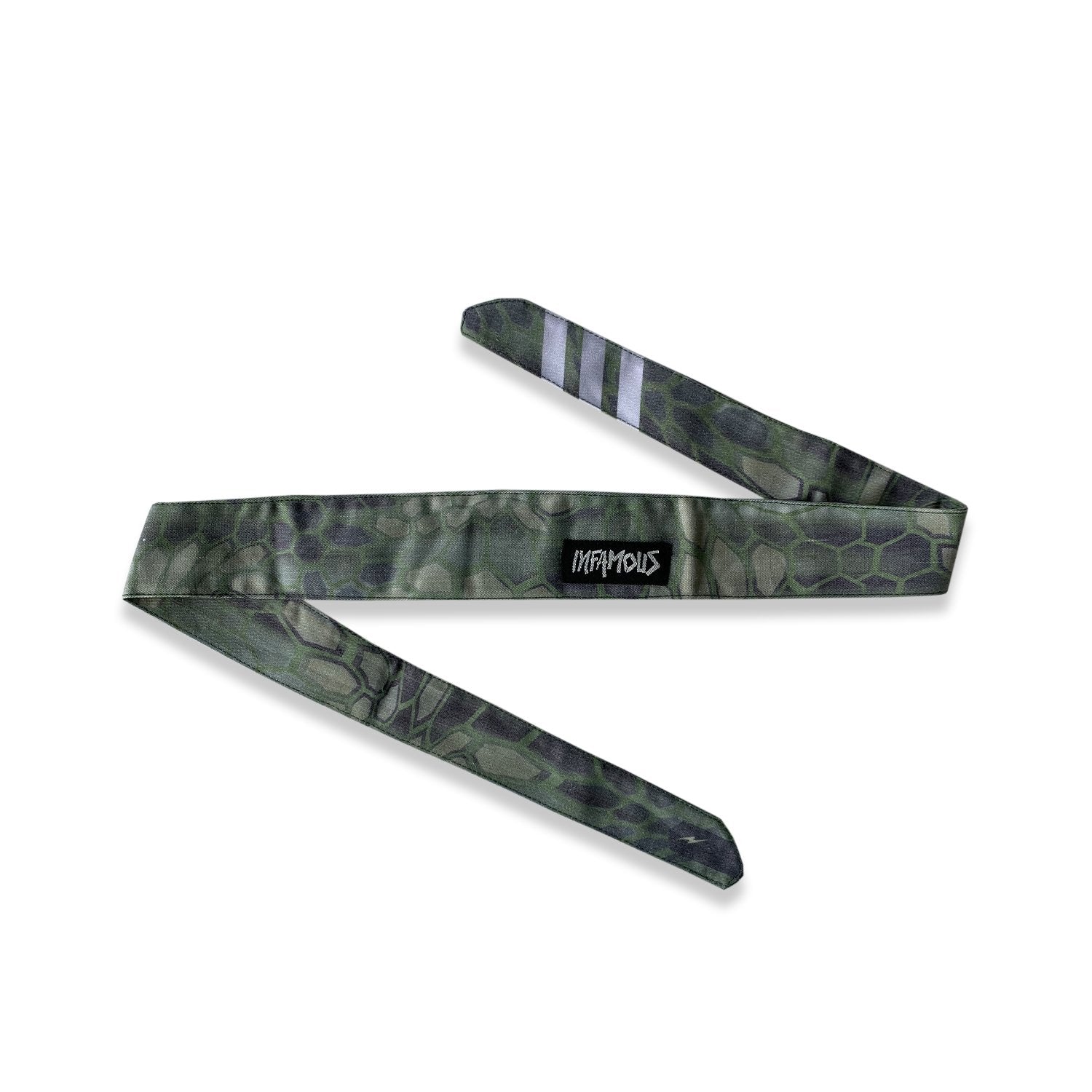 Team Infamous PRO DNA Headband - Hex Raid Olive - Infamous