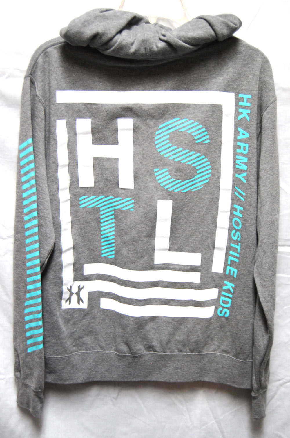 HK Army Hoodie Square Grey - Large - HK Army