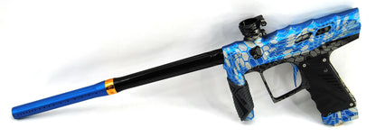 Used HK Army / Bob Long T-Rex V-COM Paintball Marker - Hex Camo