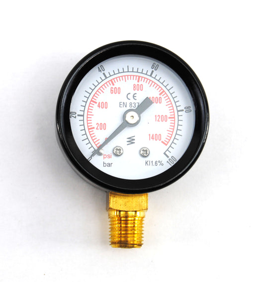 Inception Designs Pressure Gauge 0-1400psi