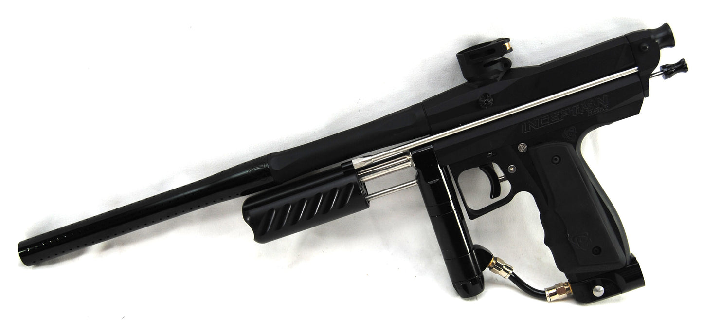 Used Inception Designs Autococker Pump Kryptonite Full Block - Matte Black