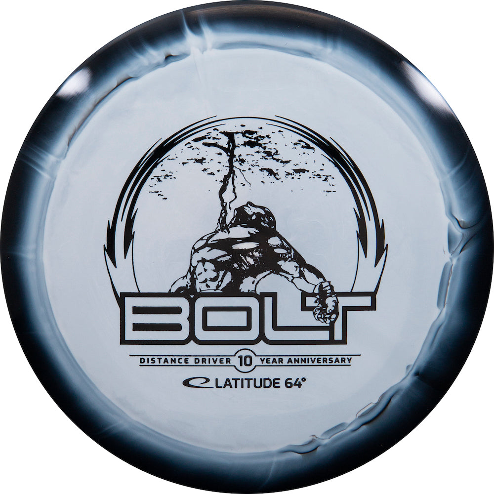 Latitude 64 Gold Orbit Bolt Disc - 10th Anniversary Stamp