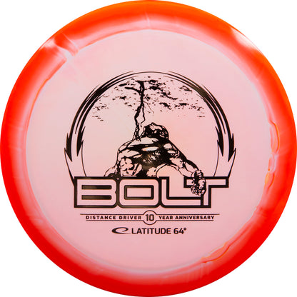 Latitude 64 Gold Orbit Bolt Disc - 10th Anniversary Stamp