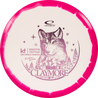 Latitude 64 Gold Orbit Claymore Disc - Kristin Tattar 2023 Stamp