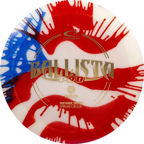 Latitude 64 Opto Ballista Pro MyDye American Flag Disc - Latitude 64