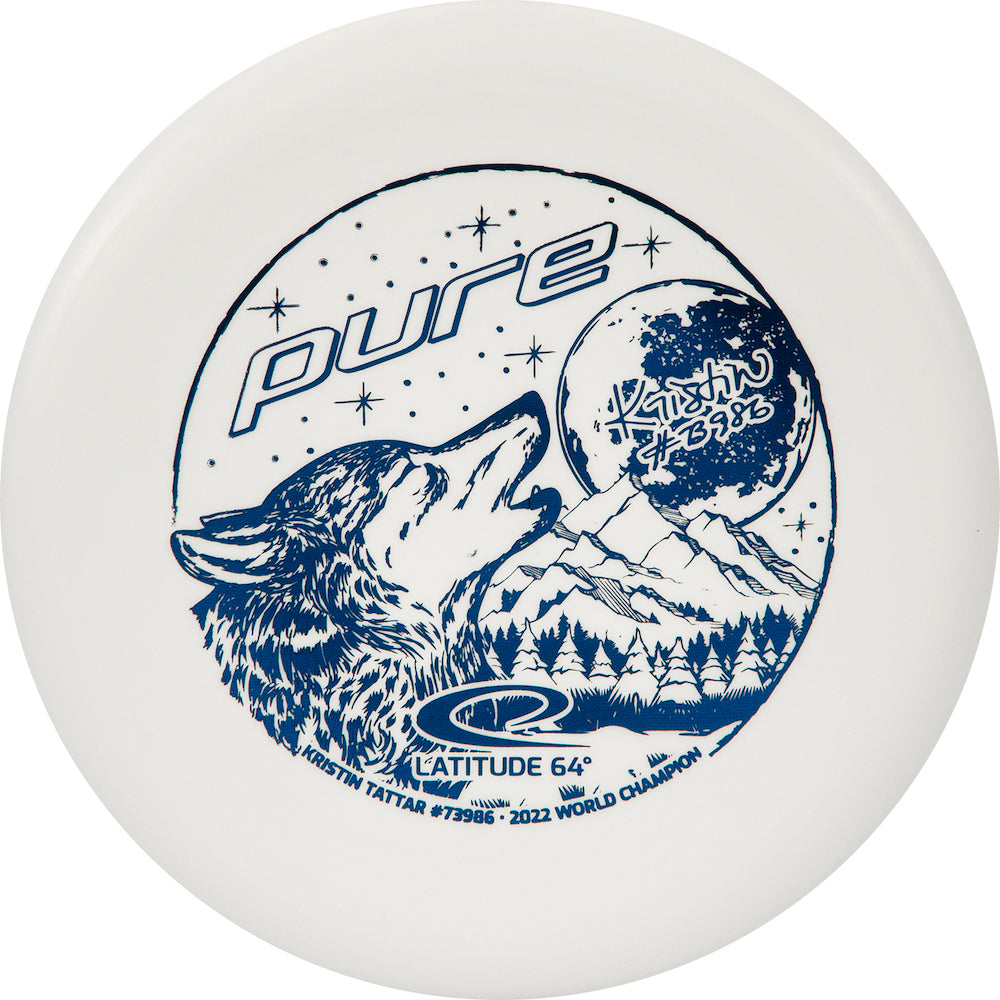 Latitude 64 Zero Medium Moonshine Pure Disc - Kristin Tattar 2023 Stamp