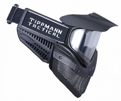 Tippmann Tactical Airsoft Mesh Mask - Black - Tippmann