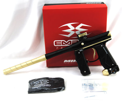 Empire Mini GS Paintball Gun w/ 2 Piece Barrel - Midas Black/Gold