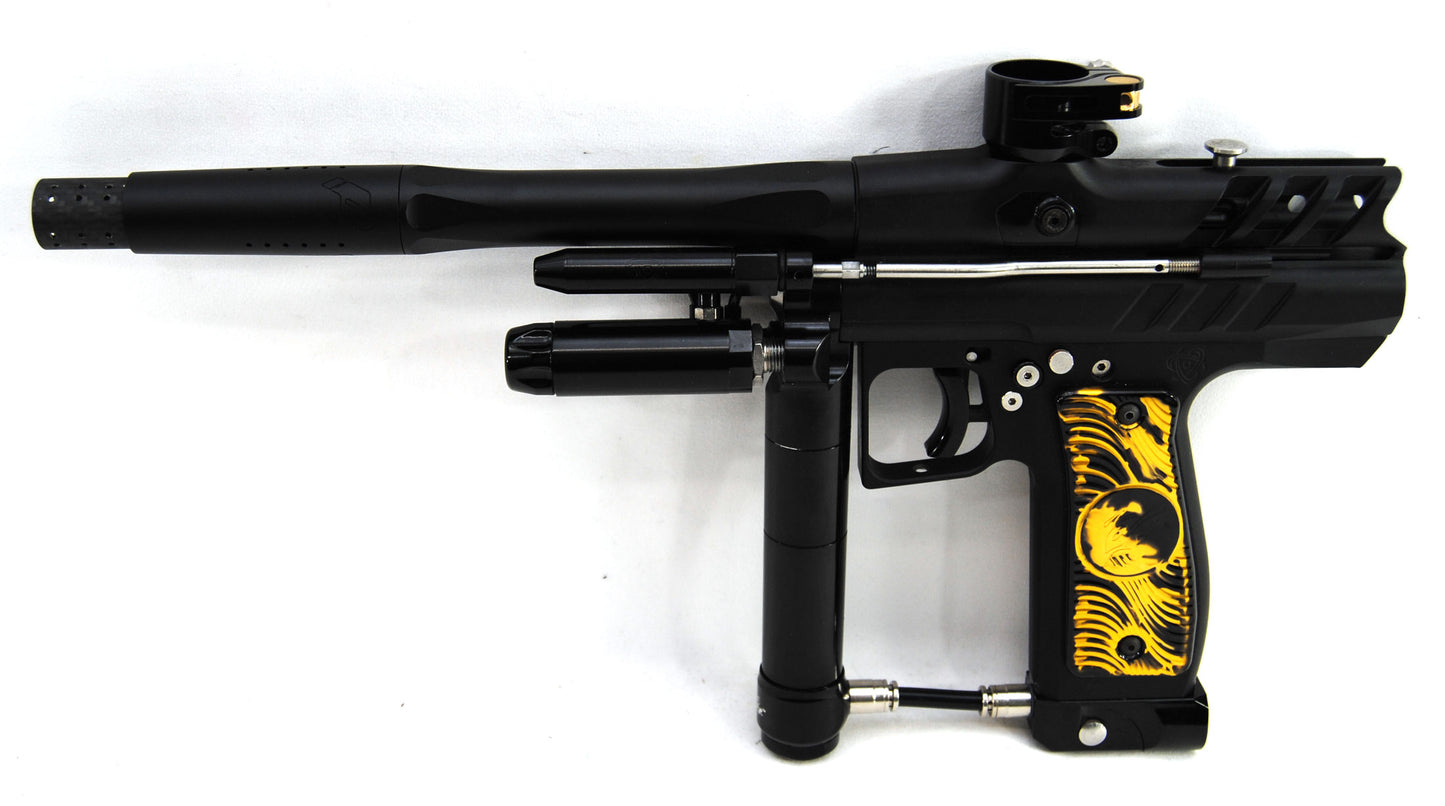 Used Inception Designs Mini Midblock Hornet Autococker - Dust Black
