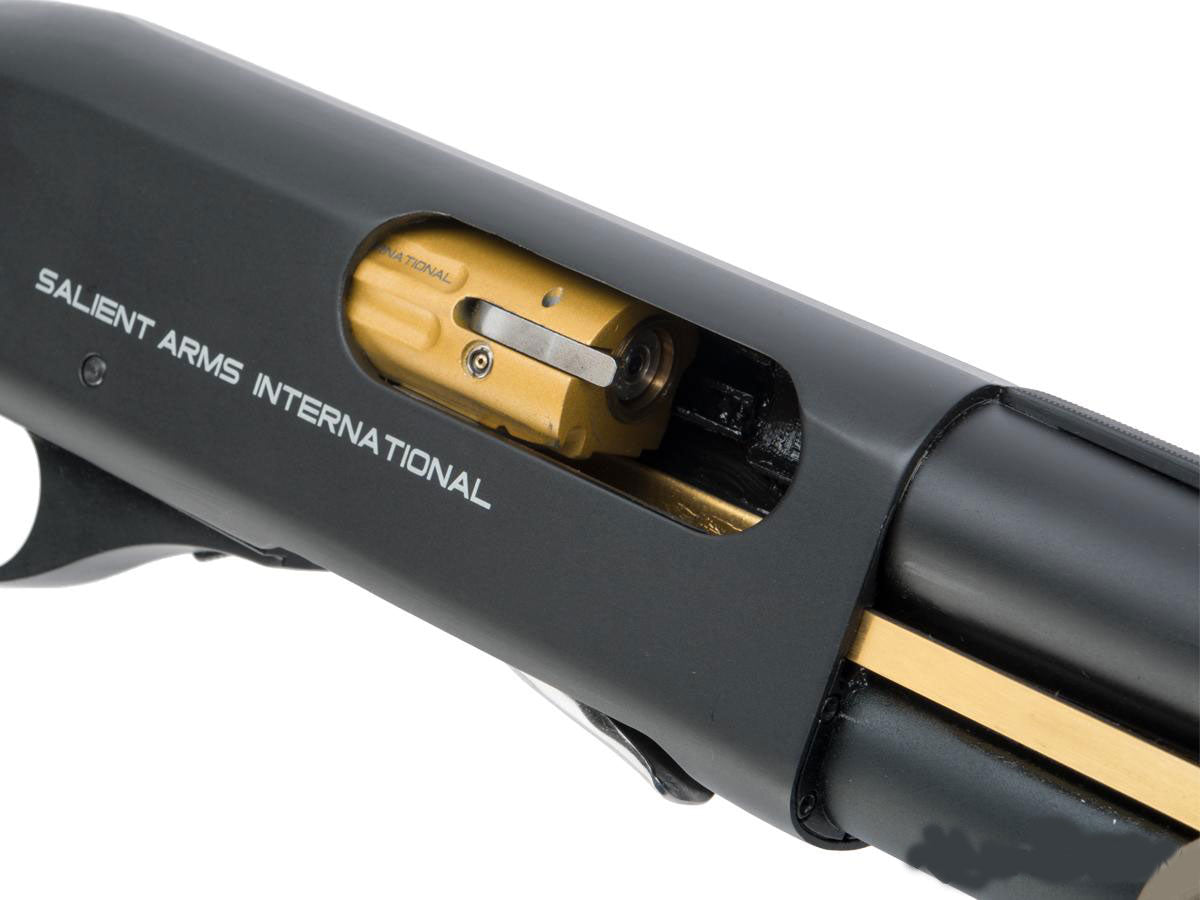 EMG Salient Arms Licensed M870 MKII Airsoft Training Shotgun Magpul Style - Dark Earth - Evike