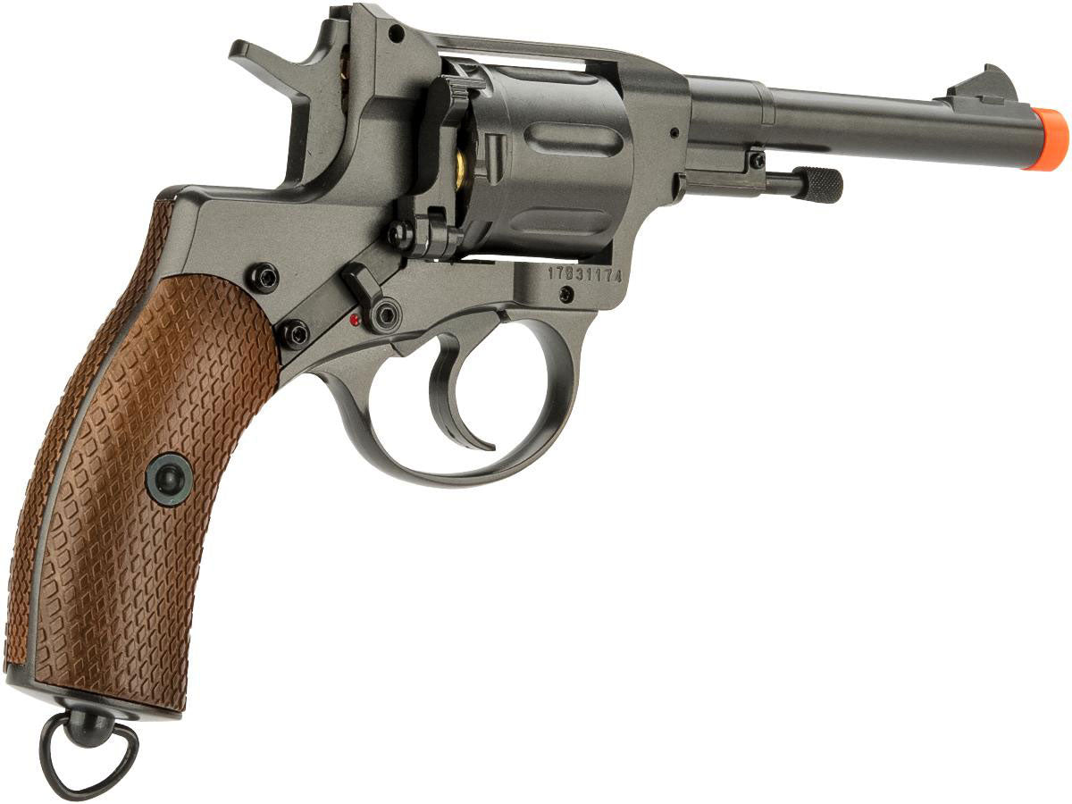 Wingun Revolver WinGun Nagant M1895 Airsoft CO2 Revolver – PB Sports LLC