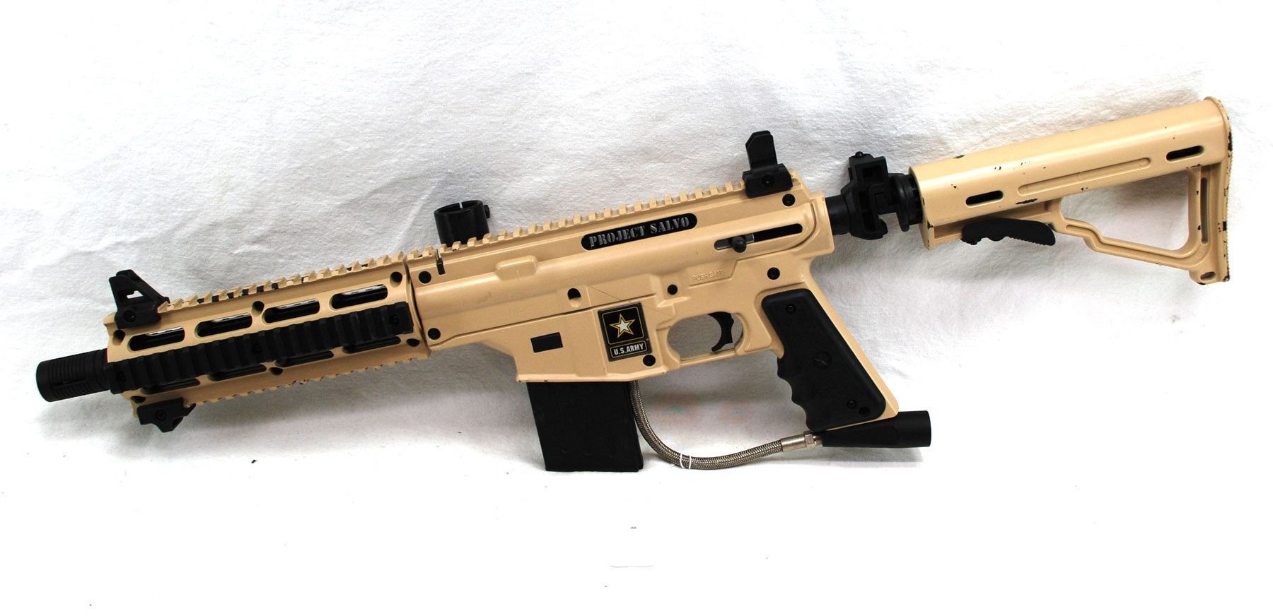 Used Tippmann U.S. Army Project Salvo Tactical - Tan - Tippmann Sports