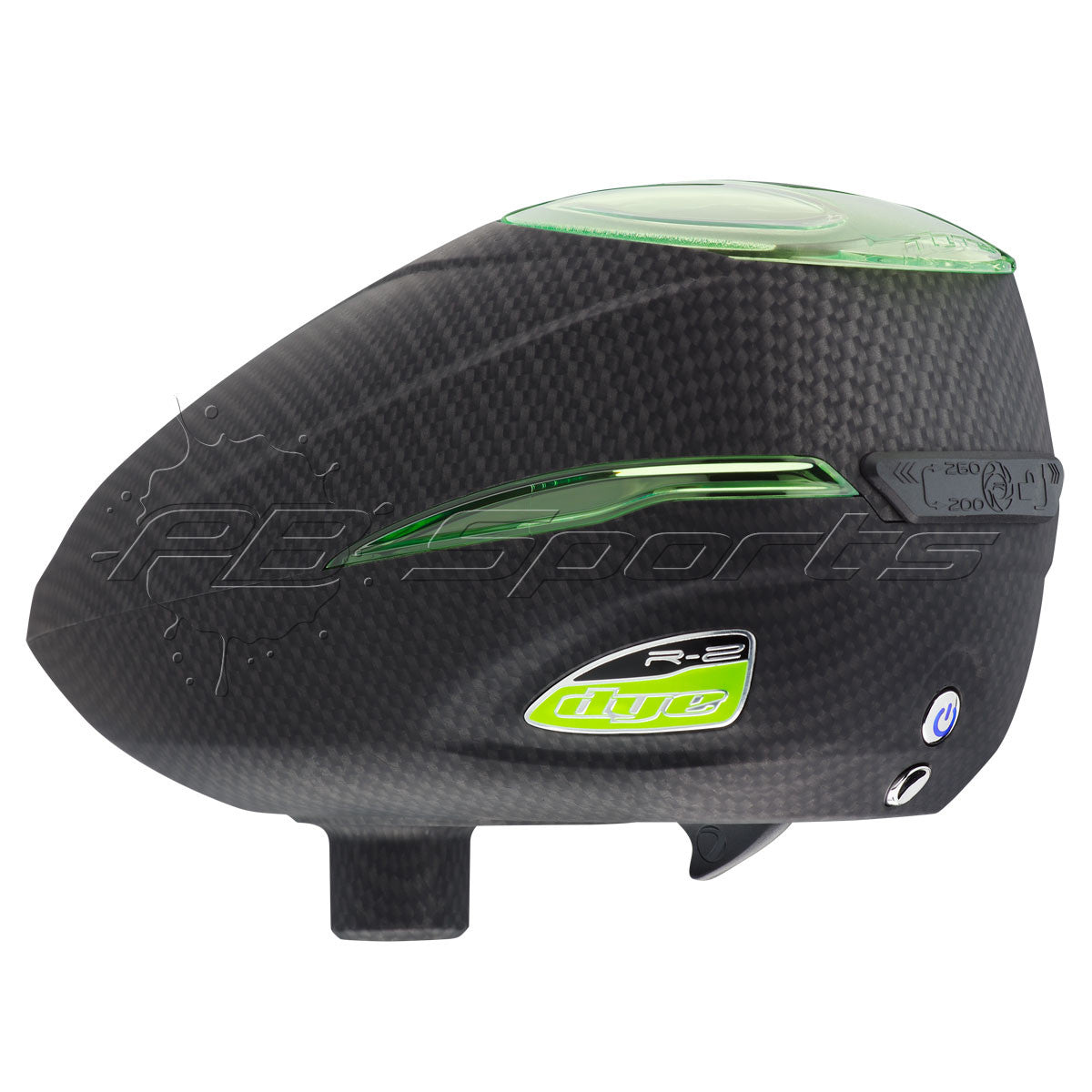 Dye Rotor R2 DYE Rotor R2 Paintball Loader - Carbon – PB Sports LLC