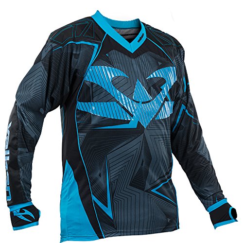 Valken Redemption Jersey - Navy/Light Blue - Small - Valken Paintball