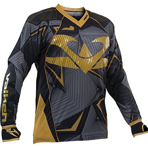 Valken Redemption Jersey - Black/Gold - Medium - Valken Paintball