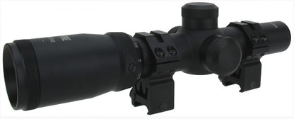 TacFire 1-4x24 Tri. Illuminated Tactical First Focal Plane Scope Mil-Dot Reticle - TACFIRE