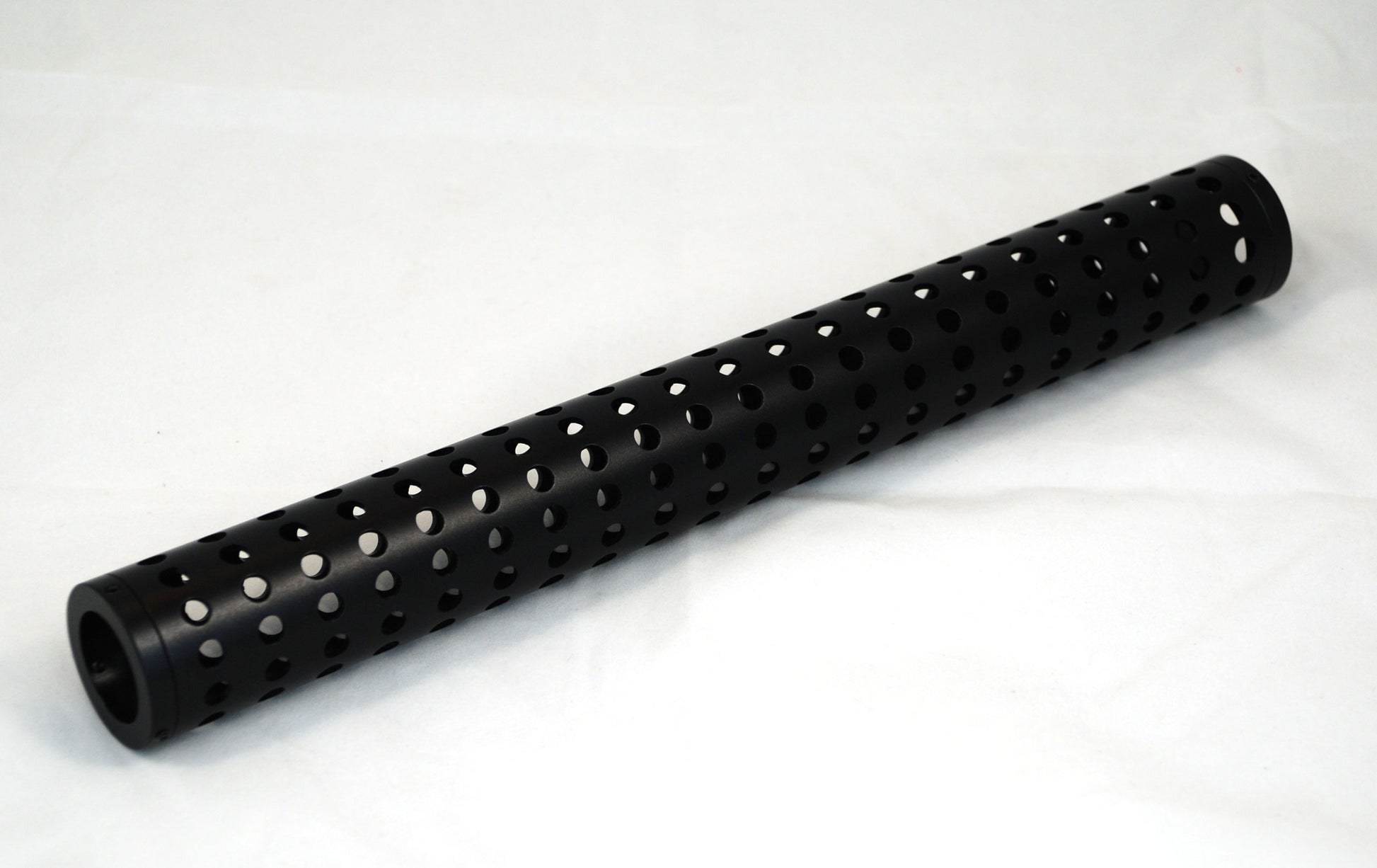 Universal Aluminum Ported Shroud - fits 1" OD barrel - 12.5" - 3Skull