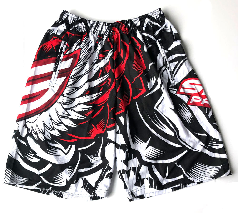 Social Paintball Grit Shorts - Wings - L/XL - Social Paintball