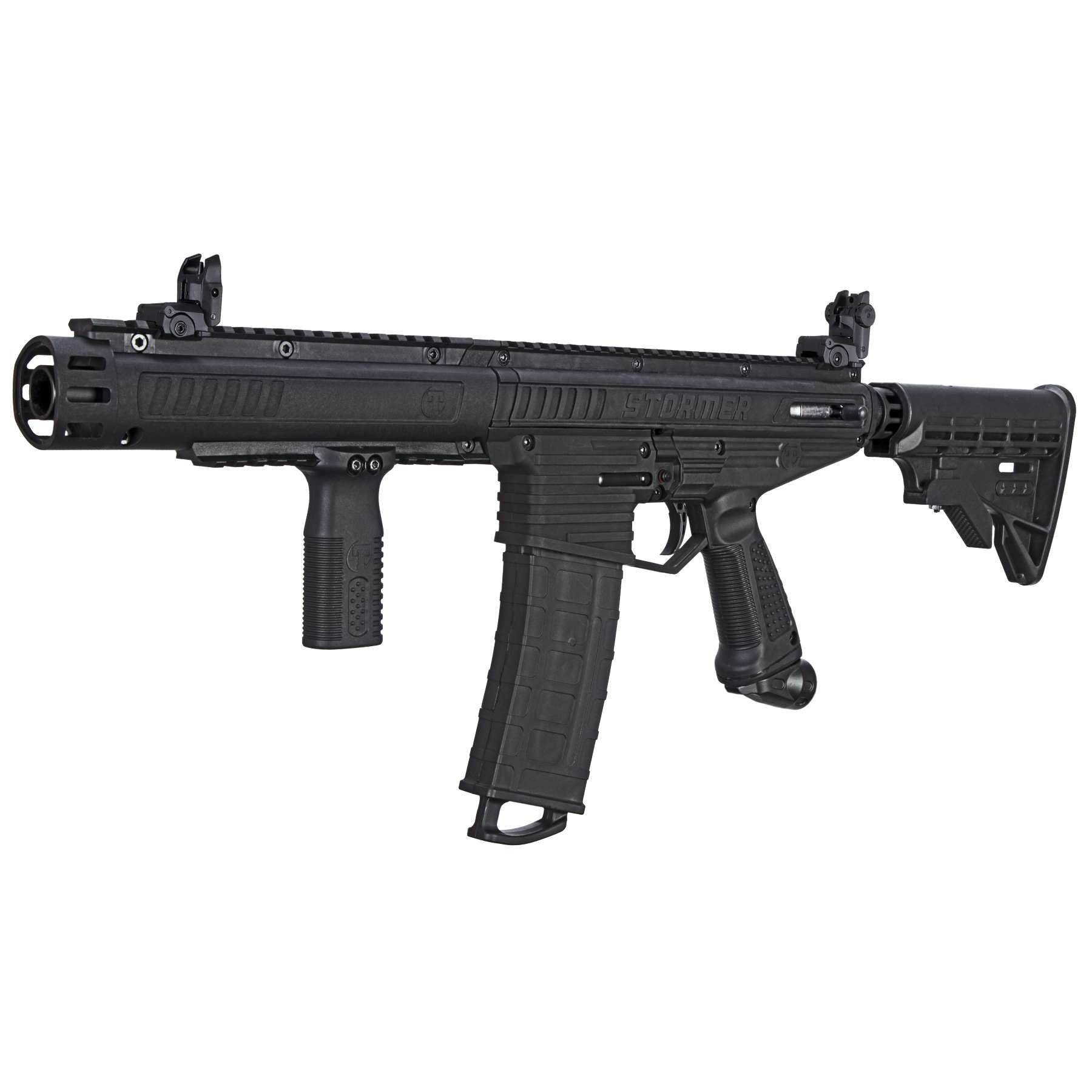 Tippmann Stormer Elite Dual Fed Marker - Black - Tippmann Sports